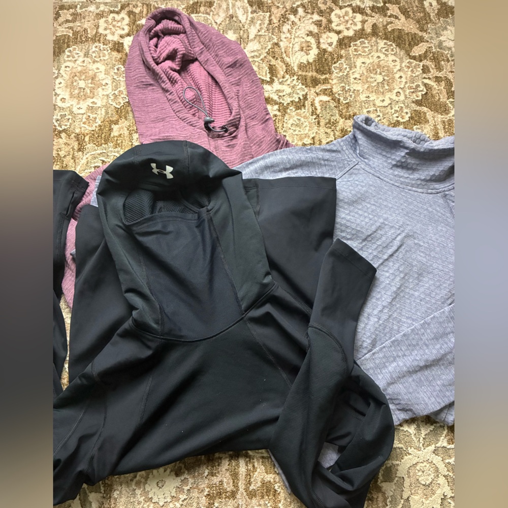 Bundle of 3 Women’s Athletic Hoodies – Size S